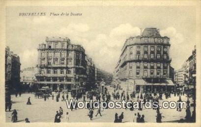 Palce de la Bourse Bruxelles, Belgium Unused 