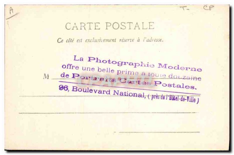 Old Postcard Postcards Modern Photography Boulevard National Chateau Lapaliss...