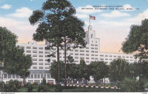 BILOXI , Mississippi, 1930-40s ; Edgewater Gulf Hotel