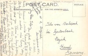 White Star Line Cunard Ship Post Card, Old Vintage Antique Postcard RMS Lanca...