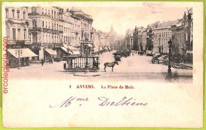 af4434 - BELGIUM Belgique - Carte Postal Ancienne VINTAGE POSTCARD - Anverse-