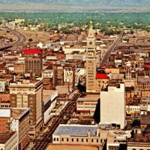 Vista 16th Street Front Range Denver Colorado Vintage Standard View Postcard 