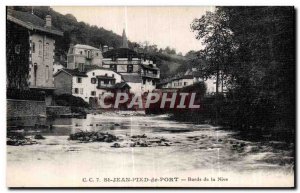Postcard Old St Jean Pied de Port Banks of the Nive