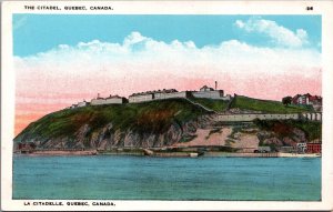 Canada The Citadel Quebec Vintage Postcard 09.95