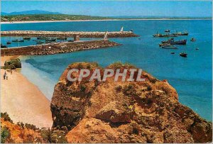 Postcard Modern Lagos Portugal Formosa Beach