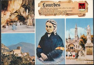 France Postcard - Views of Lourdes  RR1101