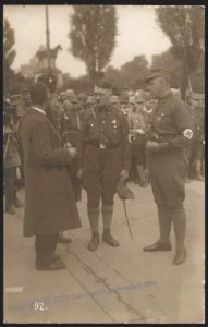 3rd Reich Germany 1927 Nuernberg Reichsparteitag Nuremberg Rally  RPPC UN 111796