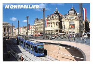 BF37539 montpelier place de comedie  france tramway tram train feldbahn