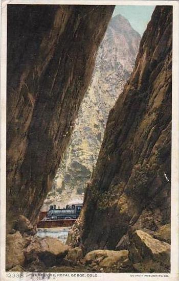 Colorado Royal Gorge The Crevice