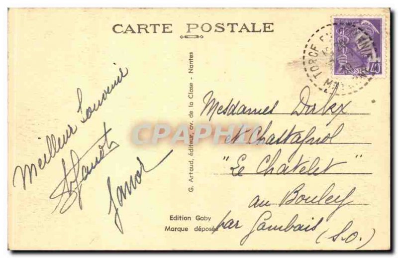 Saint Suzanne Old Postcard Cite feudal Resorts