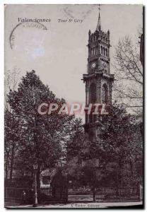 Old Postcard Tour Valenciennes S Gery