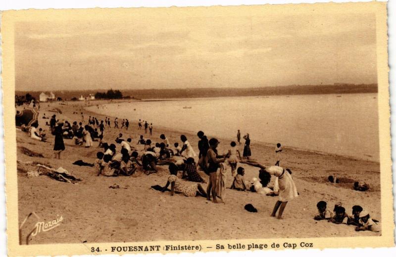 CPA FOUESNANT (Finistere) - Sa belle plage de Cap Coz (206278)