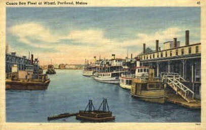 Casco Bay Fleet in Portland, Maine