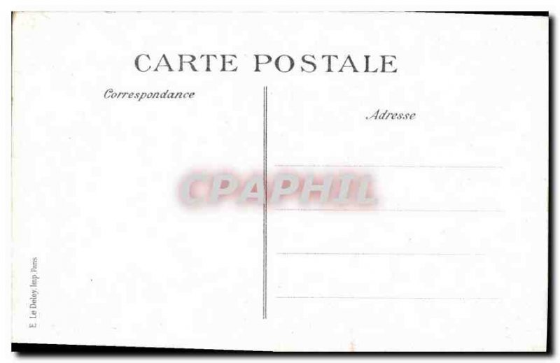 Old Postcard Paris Arc de Triomphe Etoile