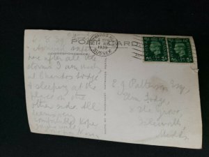 Chandos Lodge  Ethsward  Haywards Heath Sussex Postcard Dated 1939 PC394