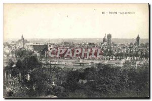 Postcard Old Tours General view