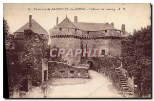 Postcard Old Orne surroundings Bagnoles Chateau de Lassay