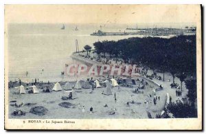 Old Postcard Royan Square Botton