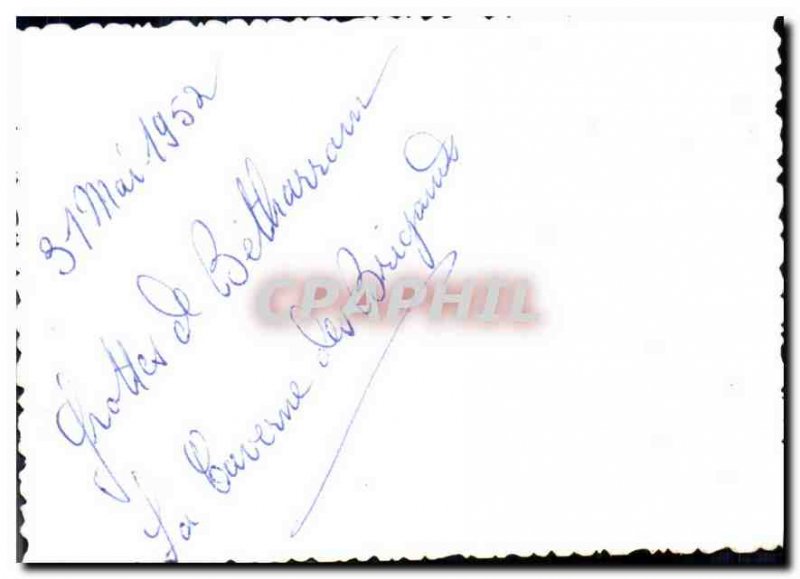 Postcard Modern Caves Betharram