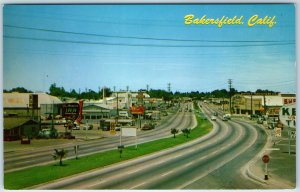 c1960s Bakersfield, Cali. Downtown Stores Davies Machinery El Morocco Inn A236
