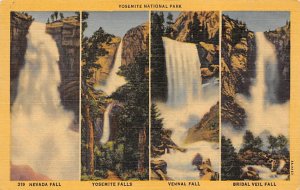 falls the loftiest cataract in the world Vernal Fall Yosemite Valley CA