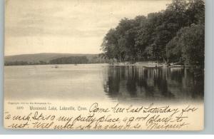 Lakeville CT Lake c1910 Postcard