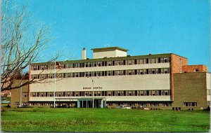Burbank Hospital Building Fitchburg Massachsuetts Streetview Chrome Postcard 