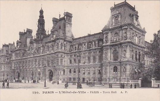 France Paris L'Hotel de Ville