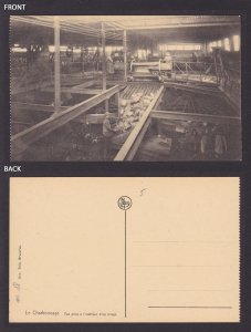 BELGIUM, Vintage postcard, Le Charbonnage (Coaling)