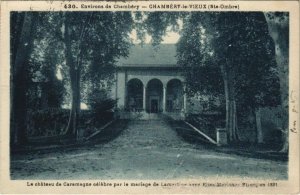 CPA CHAMBERY Env . - CHAMBERY-le-VIEUX - Le Chateau de Caramagne (1191076)