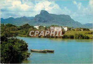 Postcard Modern Mauritius Rivier Lime and Mountain Lion