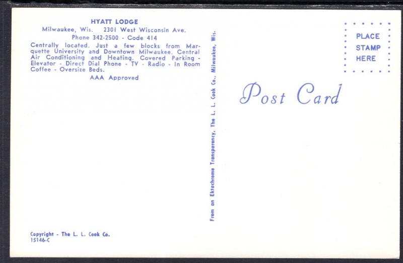 Hyatt Lodge,Milwaukee,WI