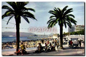 Modern Postcard Saint Raphael The Beach