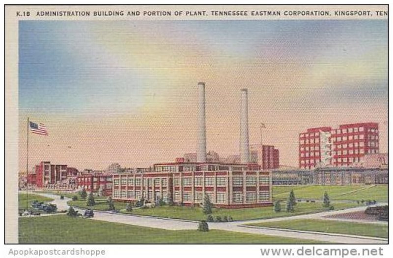 Tennessee Kingsport Administration Building And Portion Of Plant Tennessee Ea...