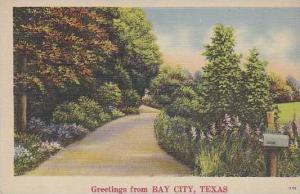 Texas Bay City Greetings From Bay City