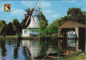 Norfolk Postcard - A Norfolk Windmill RR15892