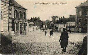 CPA BRAY-SUR-SOMME place de la mairie (25547)