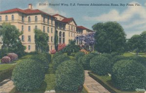 Bay Pines FL Florida Hospital Wing of Veterans Admin Building - pm 1947 - Linen