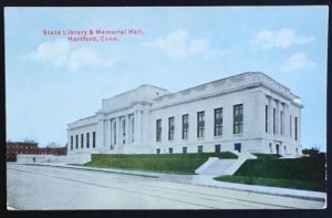 State Library & Memorial Hall Hartford Conn 