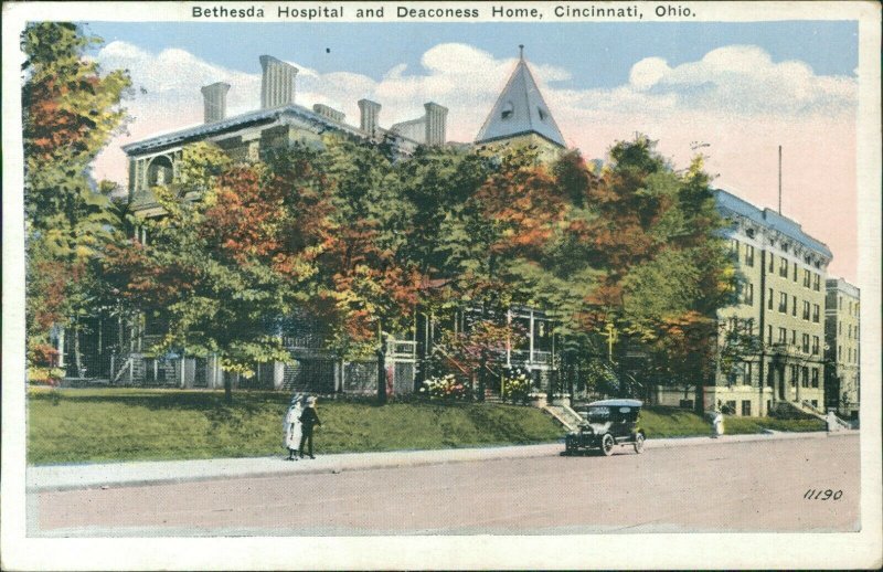 Cincinnati, OH Bethesda Hospital, Deaconess Home Vintage Ohio