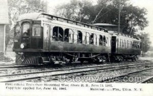 Repro - First Official Train - Utica, New York NY  