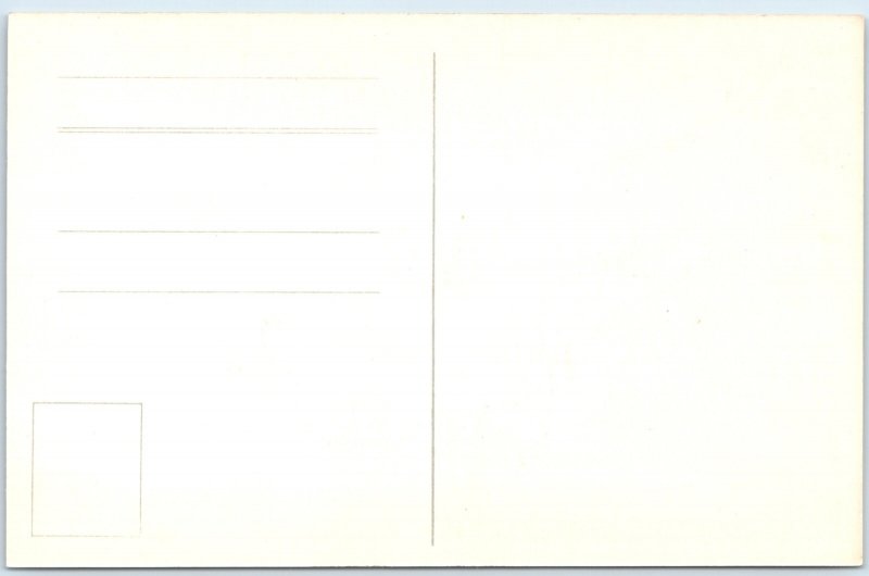 c1950s Germany Christmas Angel Children Baskets Fruit Pine Tree German A365