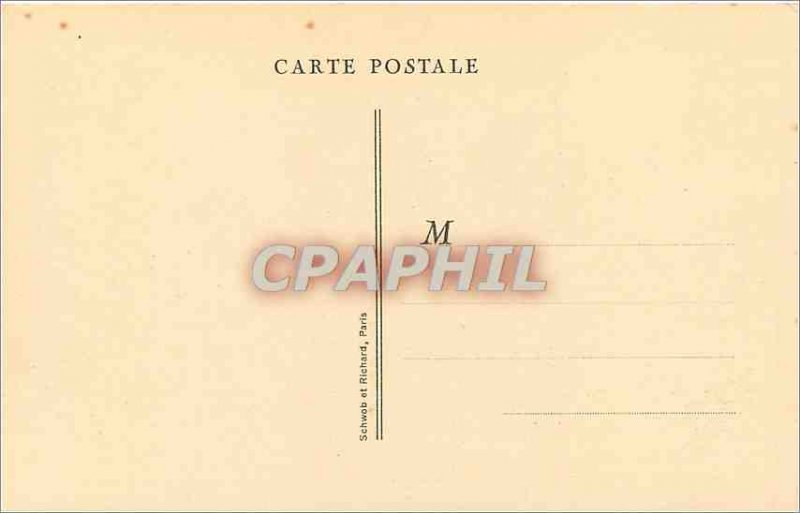 Postcard Old CARLTON HOTEL BIARRITZ-Fa�ade-on-Sea 350 rooms-300 Bathroom-Te...