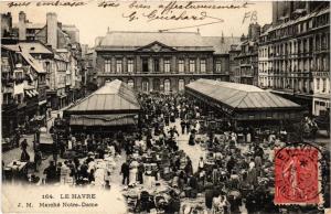 CPA AK Le HAVRE Marché Notre-Dame (349306)