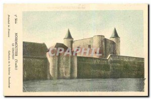 Old Postcard Noirmoutier Vendee Le Chateau