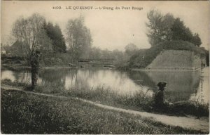 CPA Le QUESNOY - L'Etang du Pont Rouge (135961)