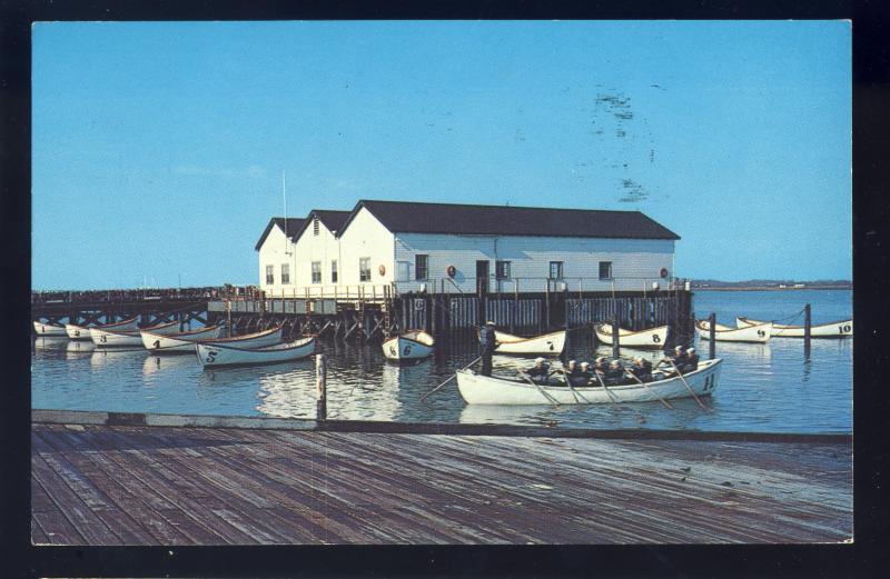 Cape May, New Jersey/NJ Postcard, Training Boats, US Coast Guard Receiving Ctr