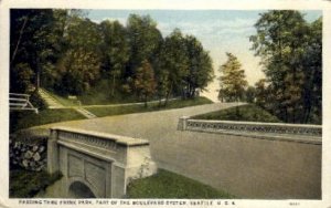 Frink Park - Seattle, Washington WA Postcard