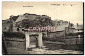 Old Postcard Briancon Door Pigneroi