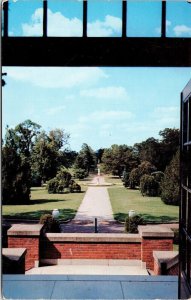 Saint Mary Womens College Campus Streetview Xaavier Kansas Chrome Postcard 